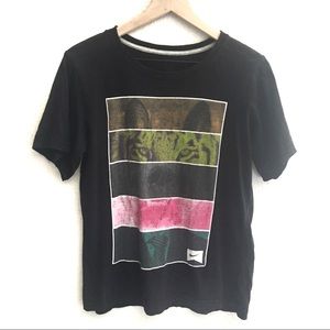 Nike Boy’s Black Mixed Animal Graphic Tshirt